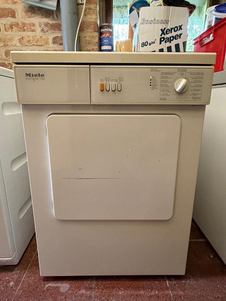 Droogkast Miele, Elektronische apparatuur, Droogkasten, Ophalen, Gebruikt, Voorlader, Luchtafvoer