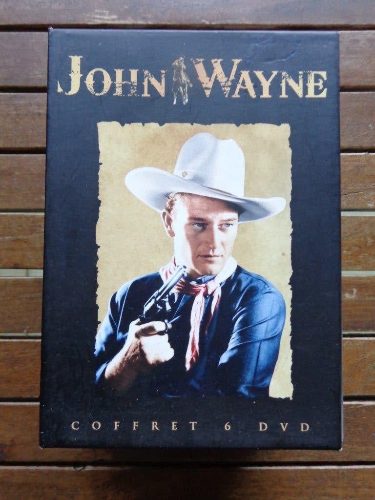 )))  Coffret John Wayne  //  6 Films  (((, Cd's en Dvd's, Dvd's | Avontuur, Engels, Frans, Frans, Ophalen of Verzenden