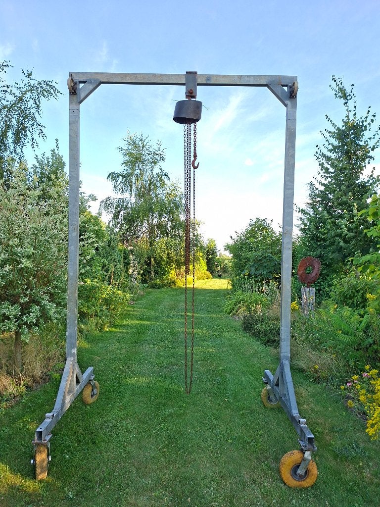 Mobiele portaalkraan, ook op locatie, Ophalen, Gebruikt, Handmatig