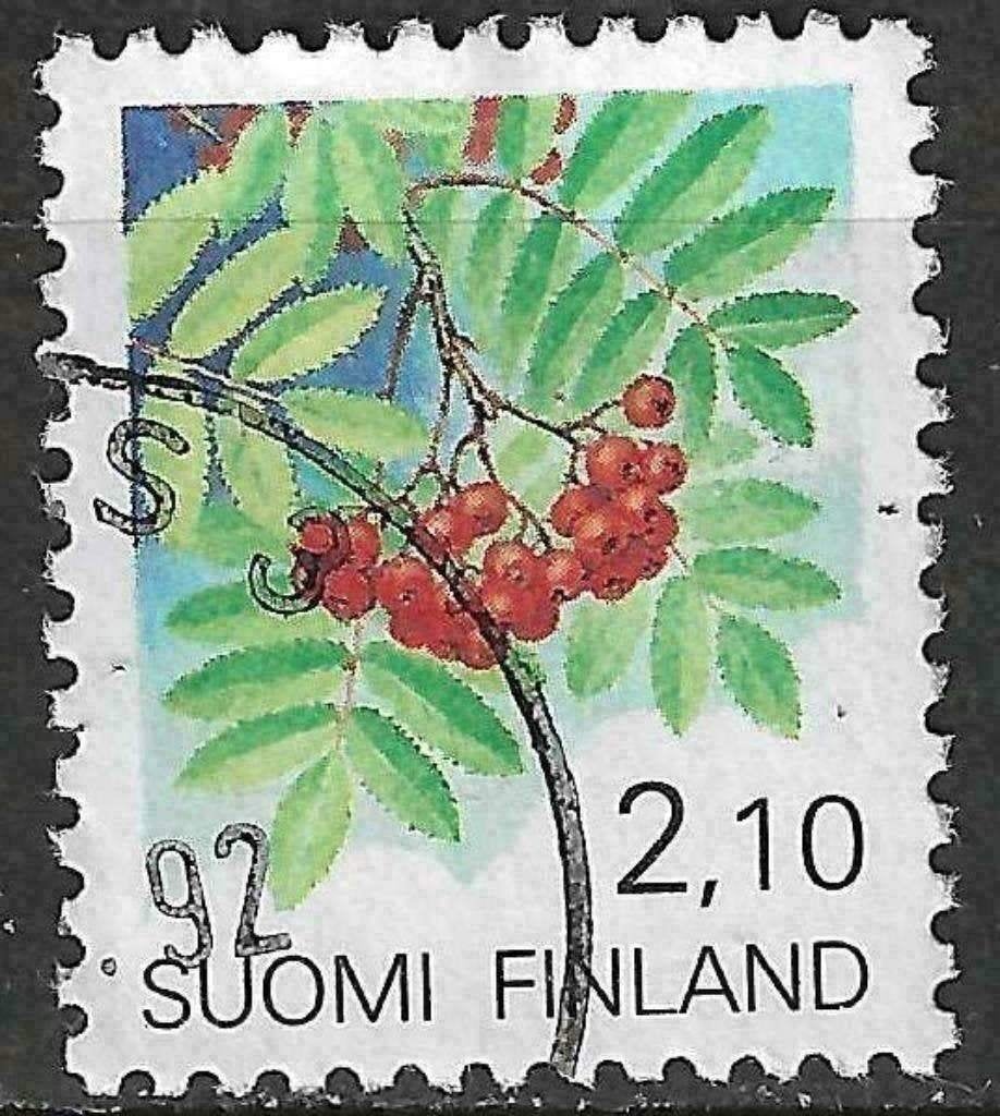 Finlande 1991 - Yvert 1092 - Fleurs (ST), Envoi, Finlande, Affranchi