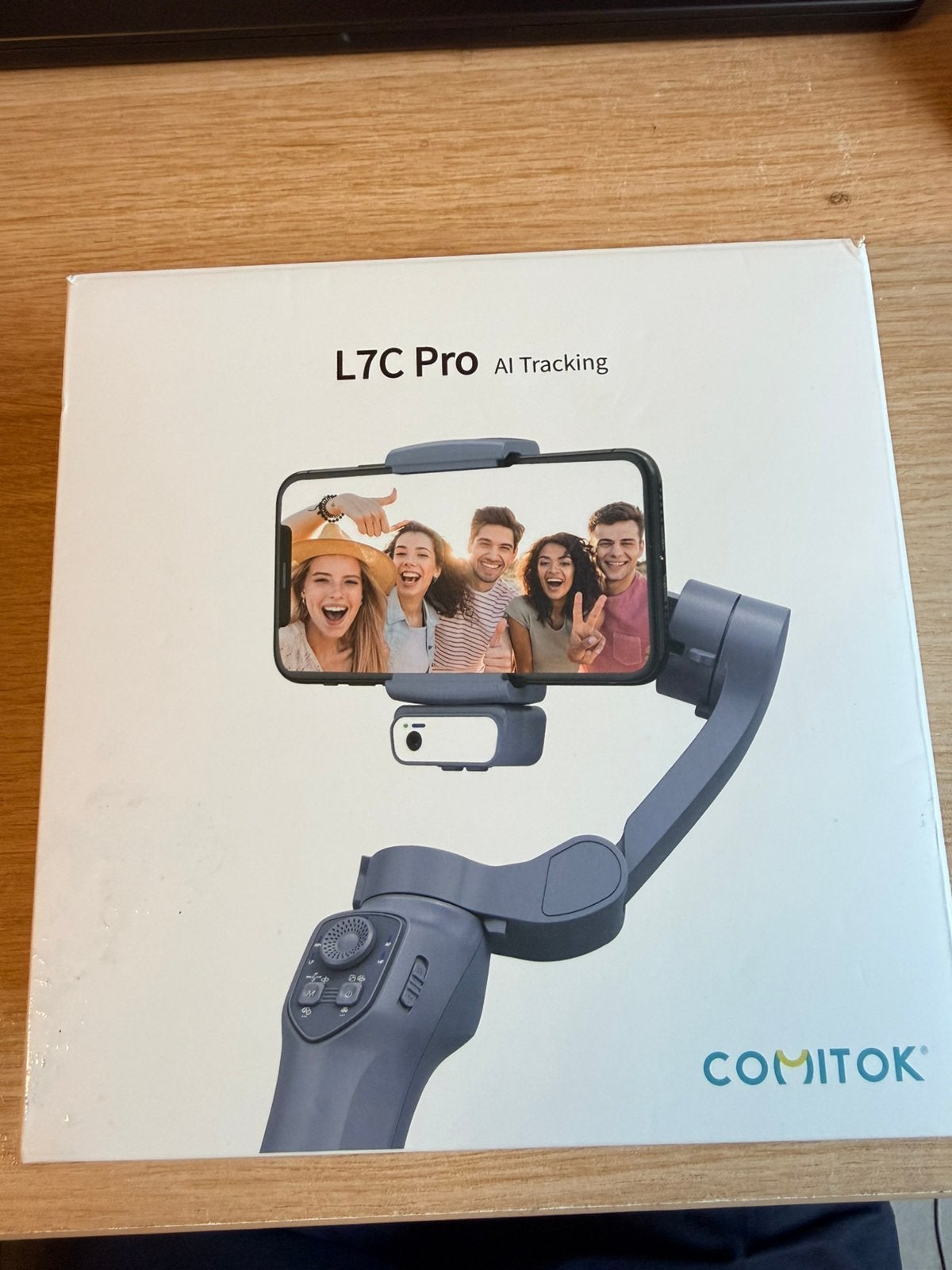 Phone stabilizer - téléphone stabilisateur COMITOK L7C Pro, Enlèvement ou Envoi, Neuf