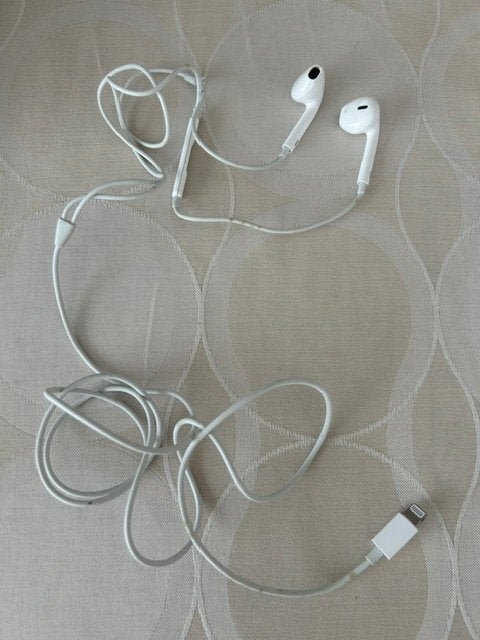Earpods Apple, Telecommunicatie, Mobiele telefoons | Oordopjes, In gehoorgang (in-ear), Ophalen of Verzenden, Zo goed als nieuw