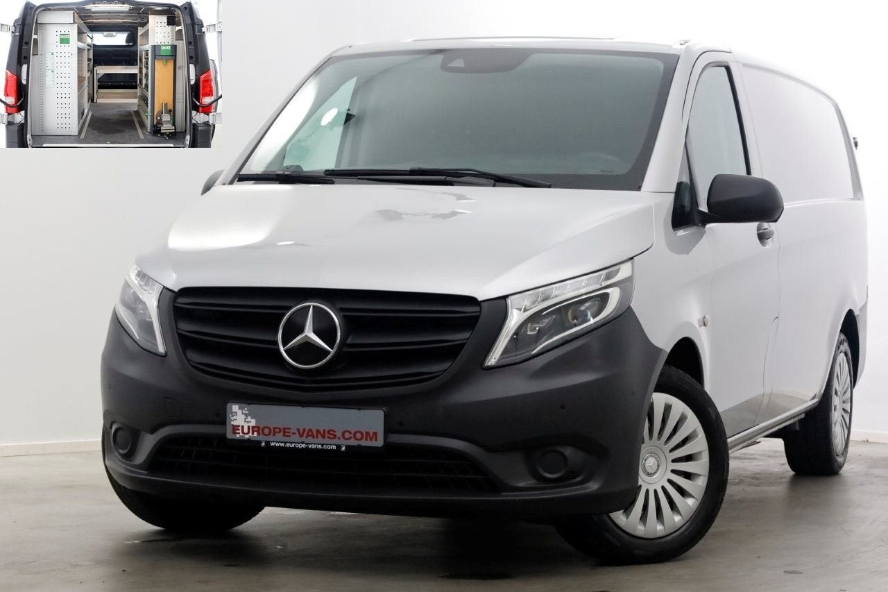 Mercedes-Benz Vito 114 CDI Lang 9G Automaat LED/Inrichting/N, Auto's, Automaat, Mercedes-Benz, Diesel, Te koop