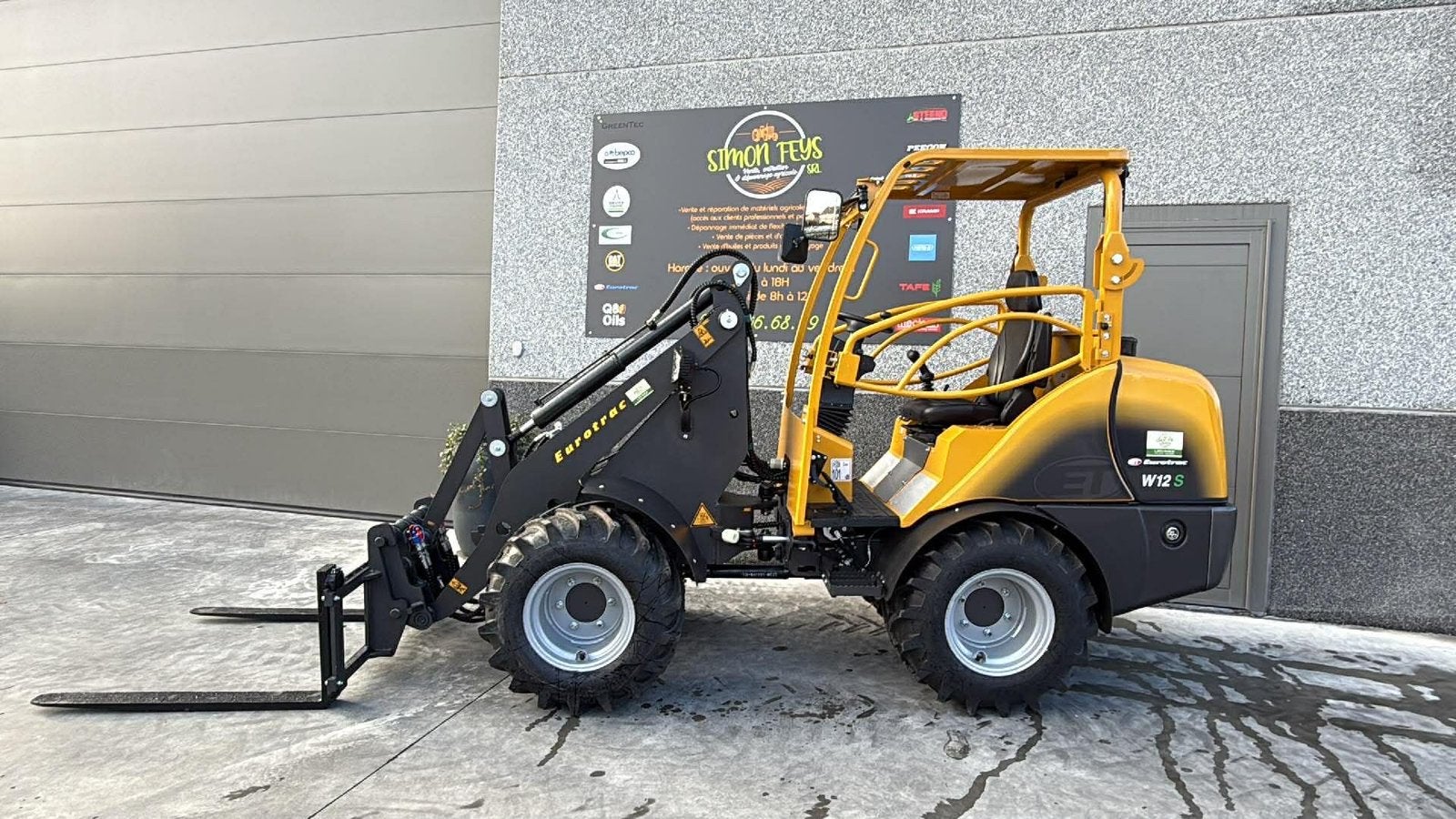 Euro-trac W12S de démonstration a vendre, Articles professionnels, Enlèvement
