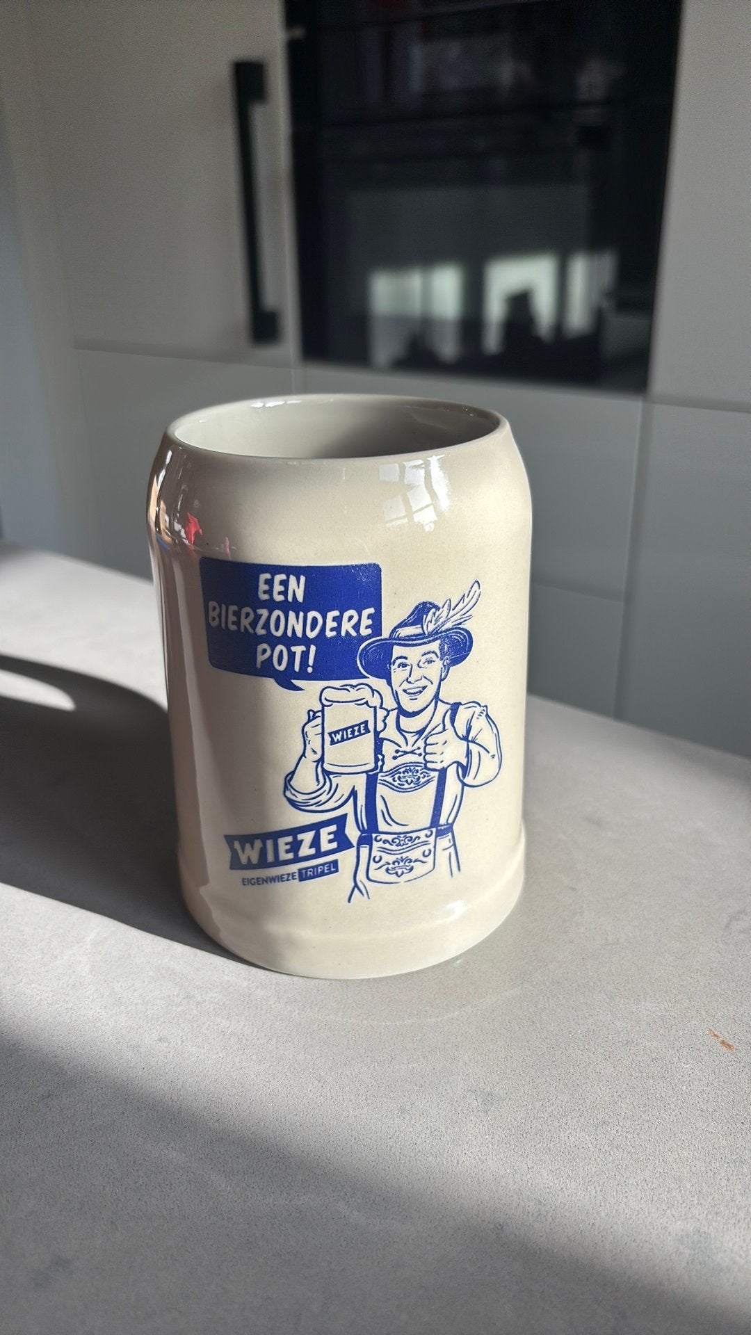 Wieze (leuke bierpot ), Ophalen of Verzenden, Zo goed als nieuw