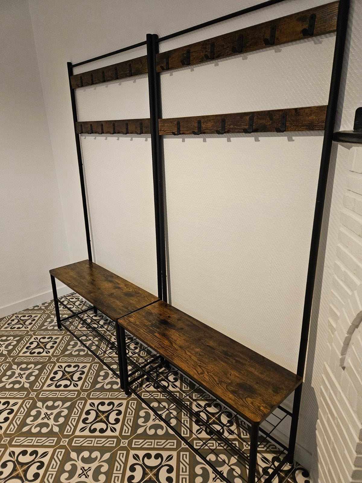 KAPSTOKKEN 2 stuks, Maison & Meubles, Accessoires pour la Maison | Portemanteaux, Comme neuf, Enlèvement