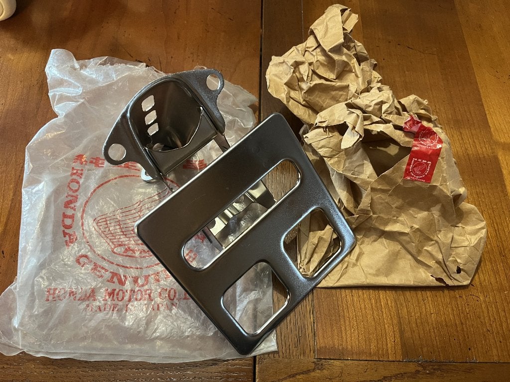 Honda XL XR MT achterlichthouder, Motoren, Ophalen