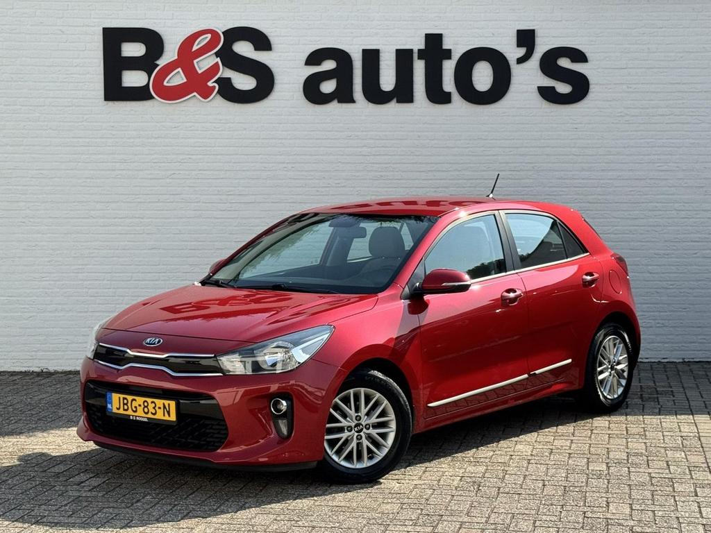 Kia Rio 1.4 ComfortLine Dealer onderhouden Cruise control Ai, Auto's, Kia, Automaat, Bedrijf, Grijs, Parkeersensor