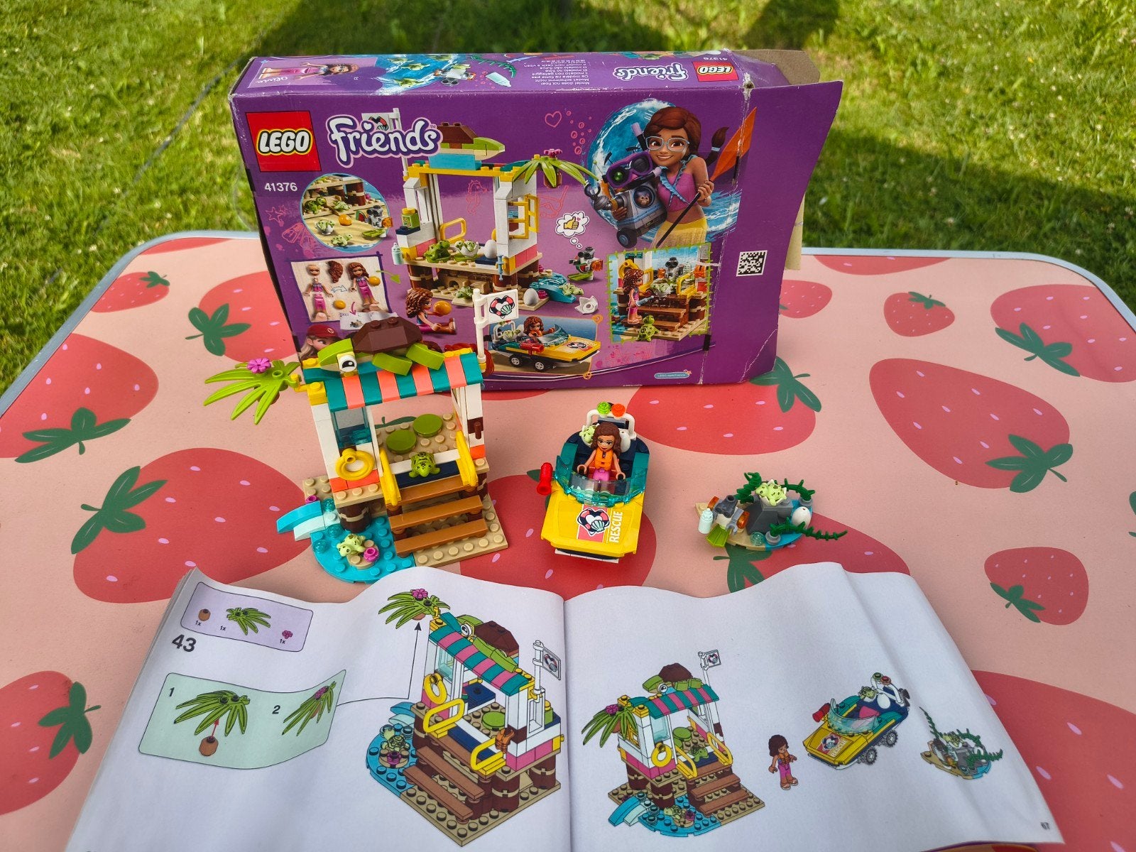 Lego FRIENDS schildpadden reddingsactie, Ophalen, Gebruikt