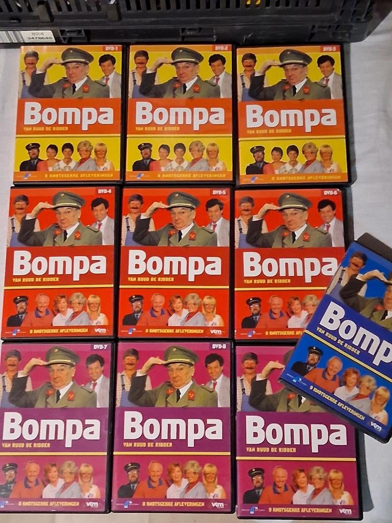 Dvd's Den Bompa,  box 1, 2 en 3, CD & DVD, DVD | Néerlandophone, Enlèvement ou Envoi, Coffret, Comme neuf, TV fiction