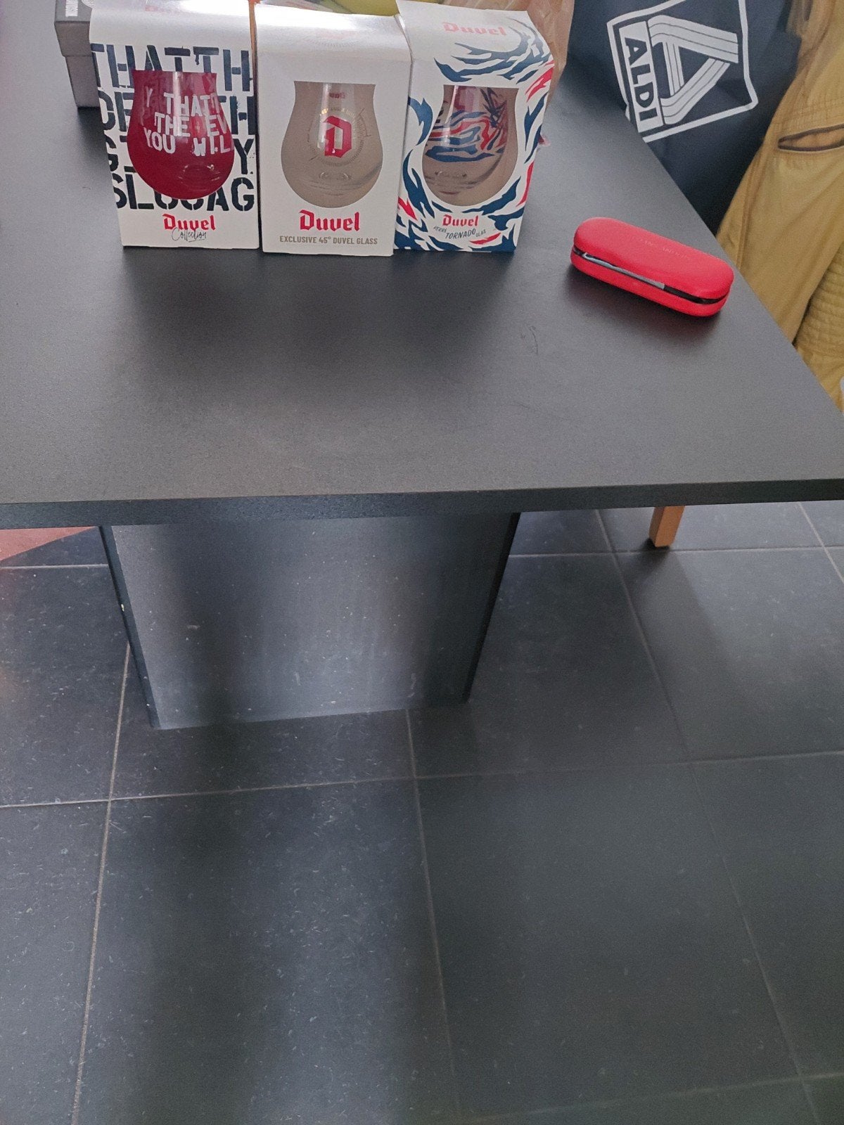 3 duvel glazen uniek, Ophalen of Verzenden