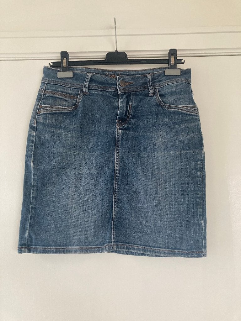 Jeansrok - Cassis - maat 40, Kleding | Dames, Maat 38/40 (M), Ophalen of Verzenden, Gedragen, Boven de knie