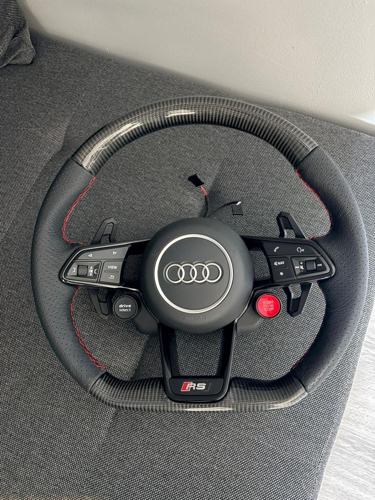 Audi carbon steering wheel, Enlèvement