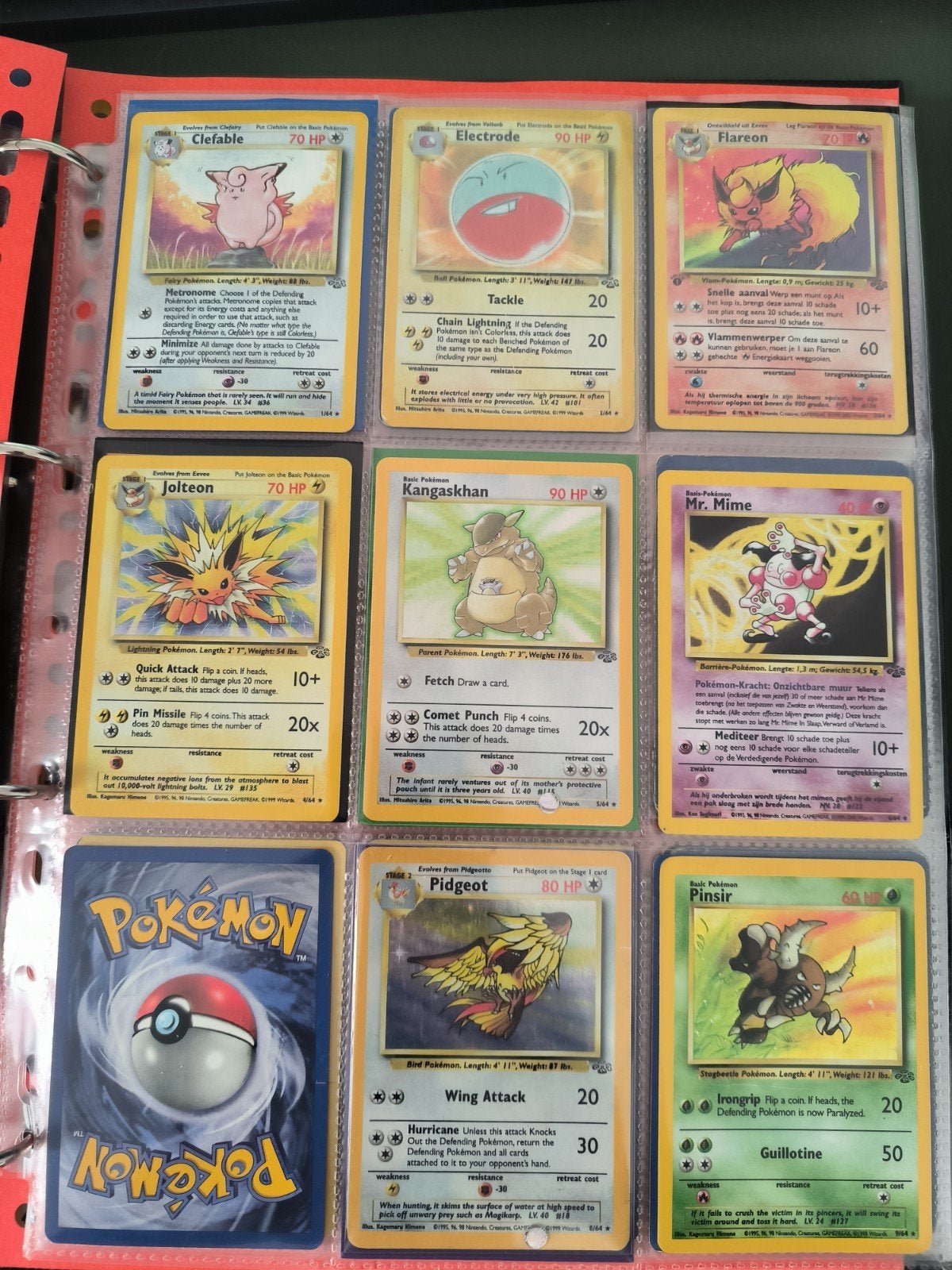 Onvolledige Jungle set te koop pokemon, Hobby en Vrije tijd, Verzamelkaartspellen | Pokémon, Ophalen, Gebruikt, Meerdere kaarten