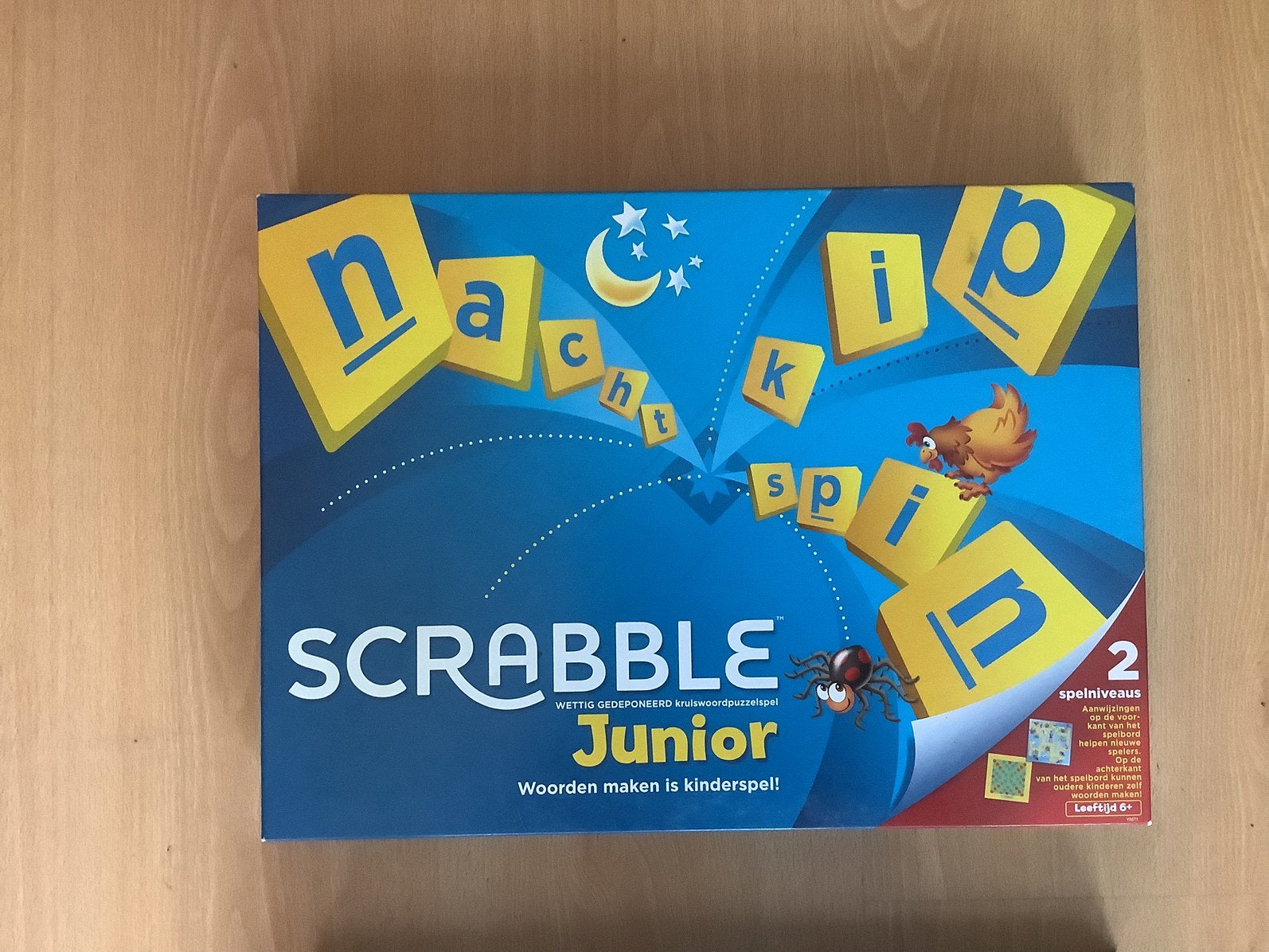 Scrabble junior, Ophalen of Verzenden, Zo goed als nieuw