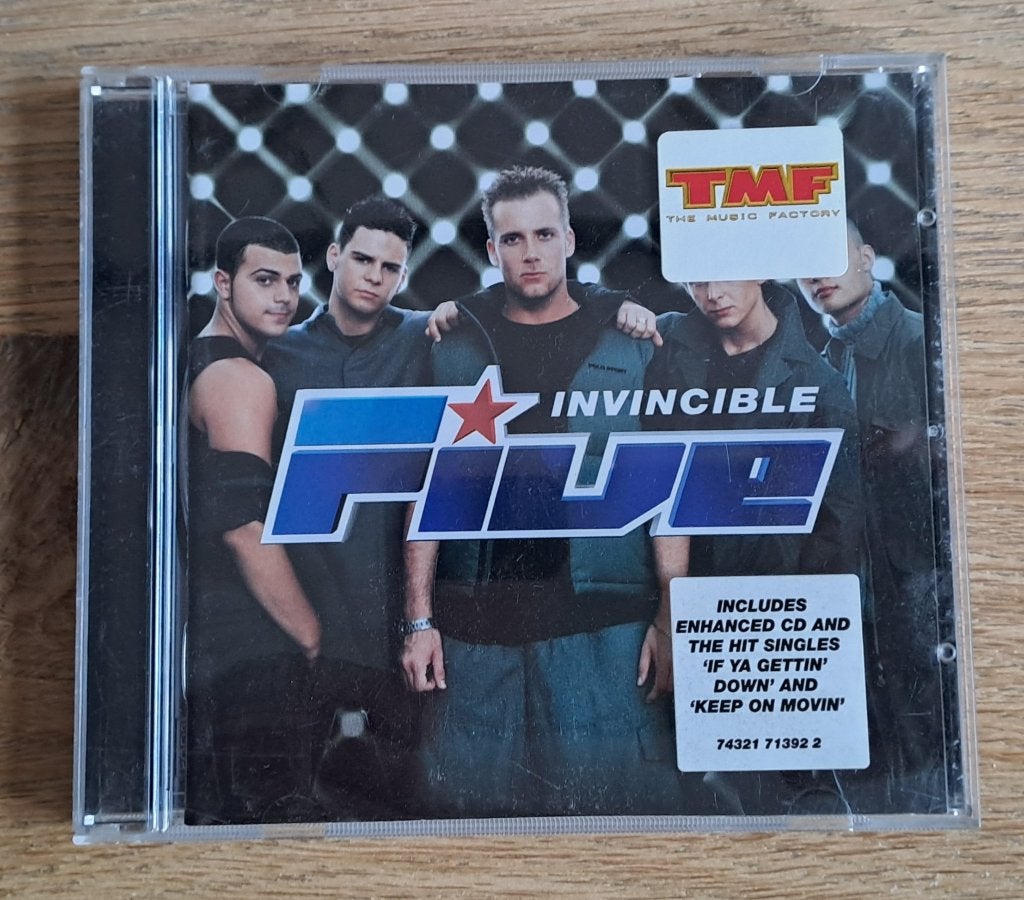 Five - Invincible, Eerste persing, Gebruikt, Ophalen of Verzenden, Boybands & Girlbands