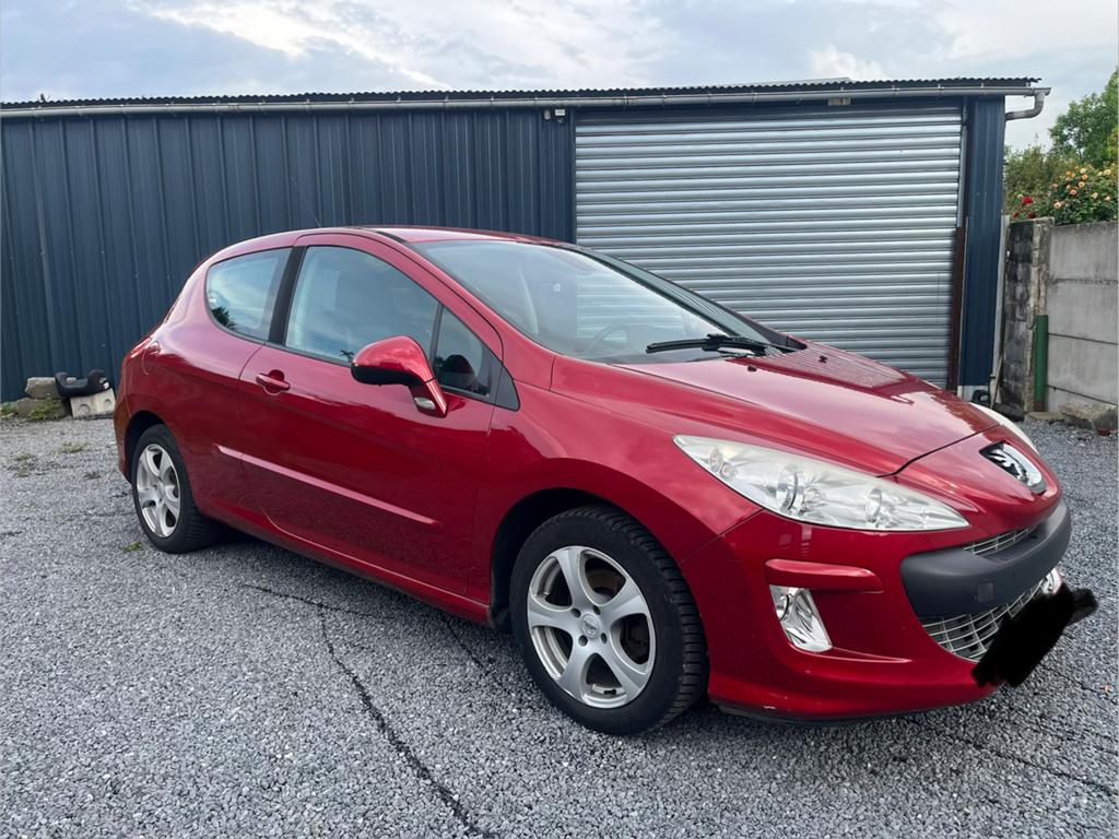 Peugeot 308 1.6 hdi 90 2010, Autos, Peugeot, Rouge, Achat, Entreprise, Boîte manuelle
