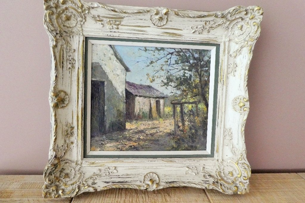 Jolie Peinture de Gaby Walsh -Van Genesen, Enlèvement, Peinture à l'huile, Toile