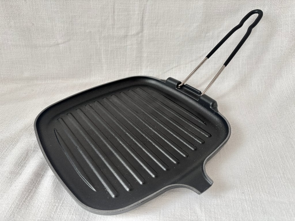 Le Creuset - Grillpan Grillplaat, Neuf, Enlèvement ou Envoi, Le Creuset, Avec bec verseur