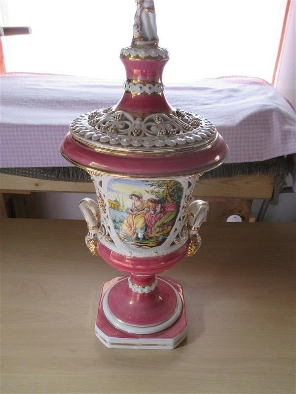 Grote vaas, Huis en Inrichting, Woonaccessoires | Vazen, Ophalen, 50 tot 75 cm, Aardewerk of Porselein, Nieuw