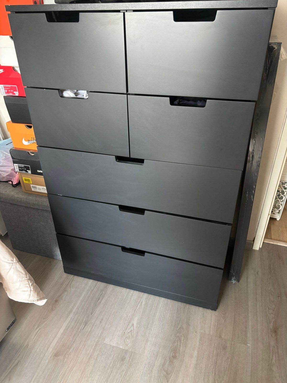 Garde-robe meuble TV une commode plus un lit d’une personne, Enlèvement, Utilisé, Ikea