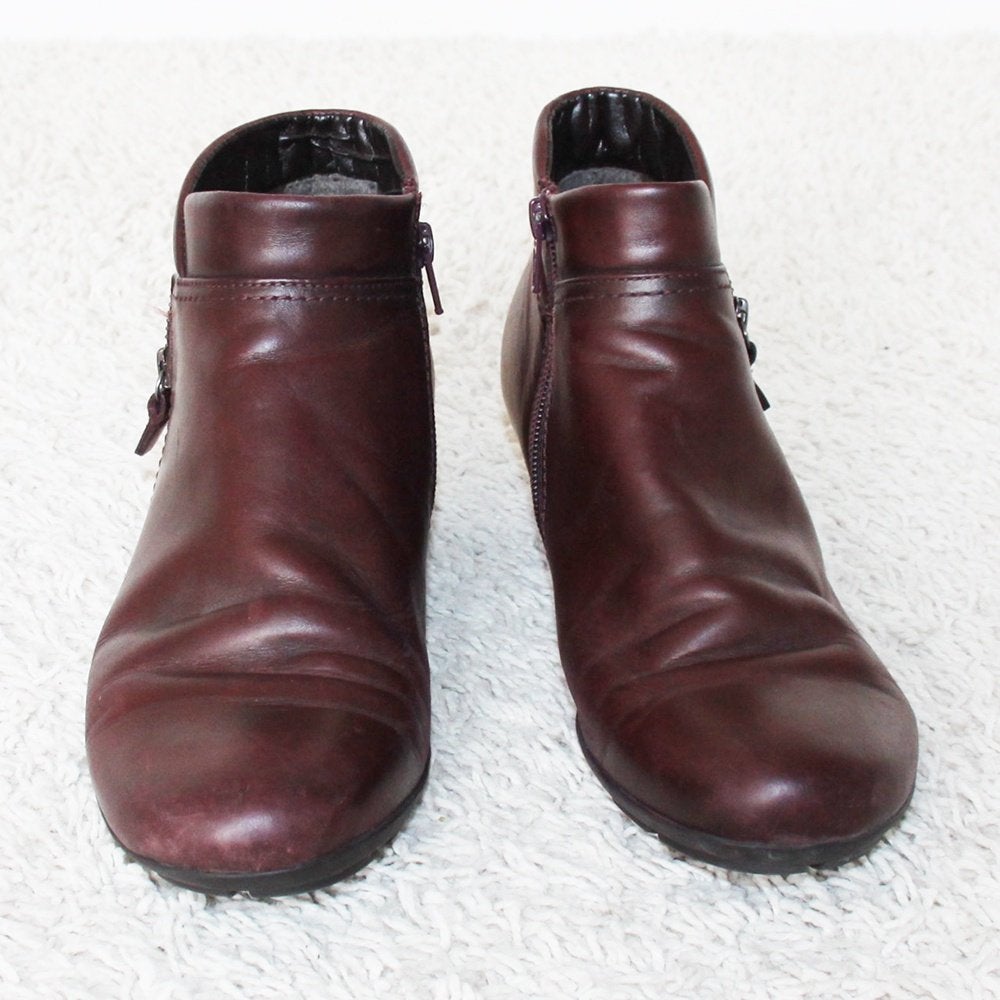 Mooie Leren Gabor Enkellaarsjes (Maat 6,5|39,5) s16 € 35,-, Kleding | Dames, Schoenen, Overige kleuren, Verzenden, Lage of Enkellaarzen