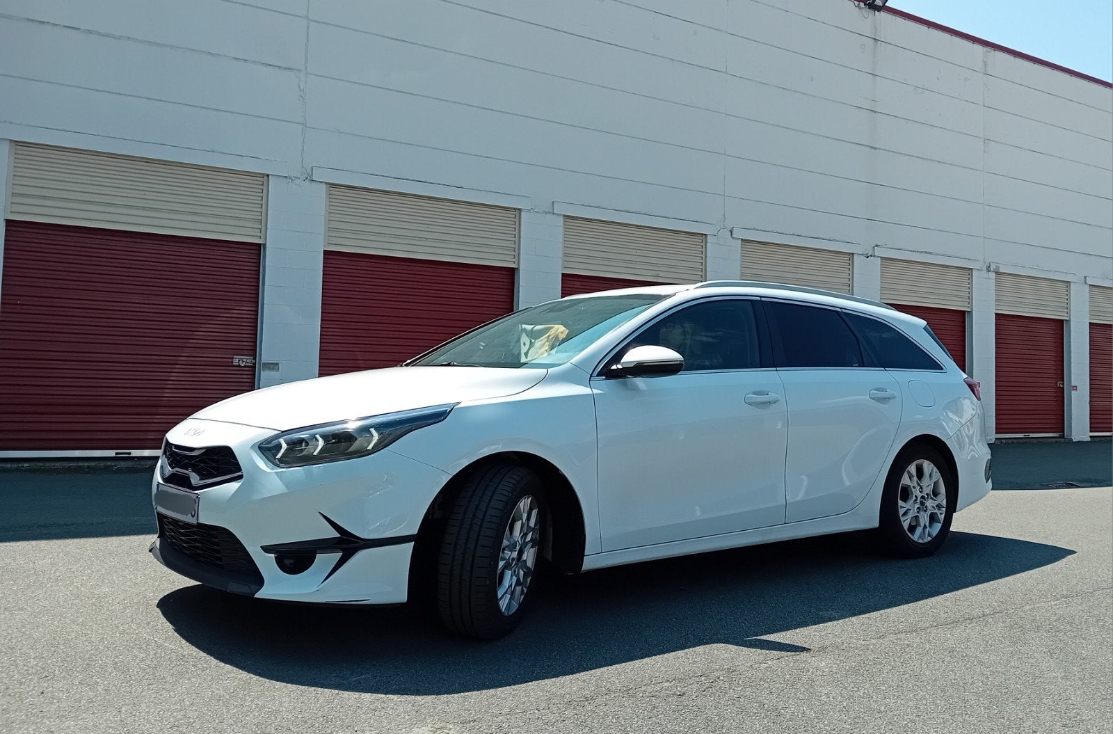 Kia Ceed Sportswagon T-GDI 159 - +/- 83.000 km - 2021, Auto's, Kia, Euro 6, Wit, Handgeschakeld, Particulier