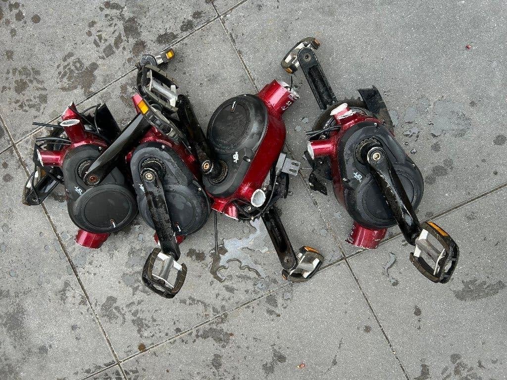 4x TranzX M16 GT middenmotor 36V – werking onbekend, Ophalen of Verzenden, Gebruikt