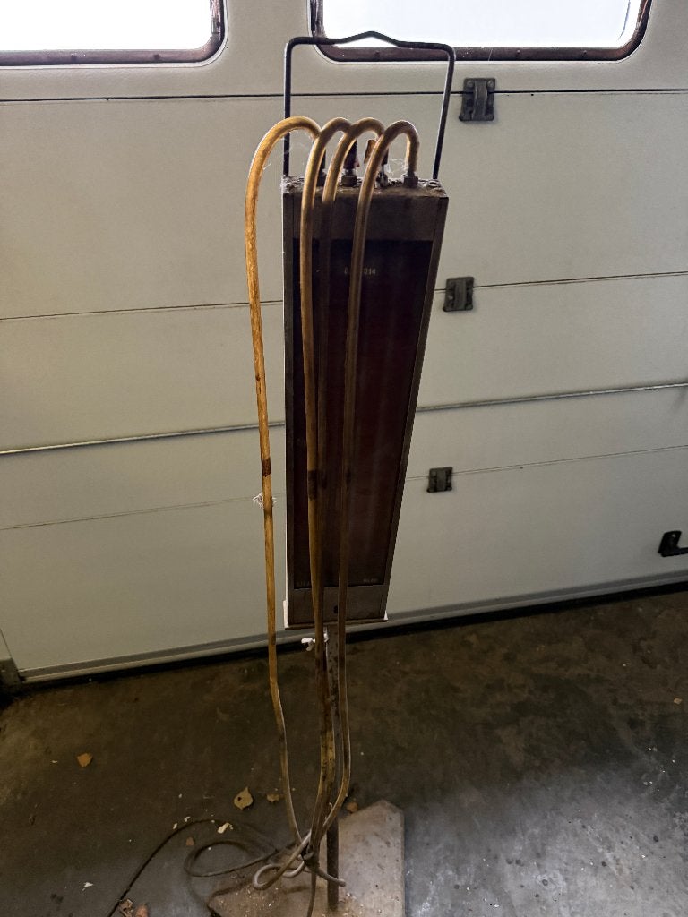 Vintage carburateur synchronisator op statief S.I.F.A Milano, Auto-onderdelen, Ophalen