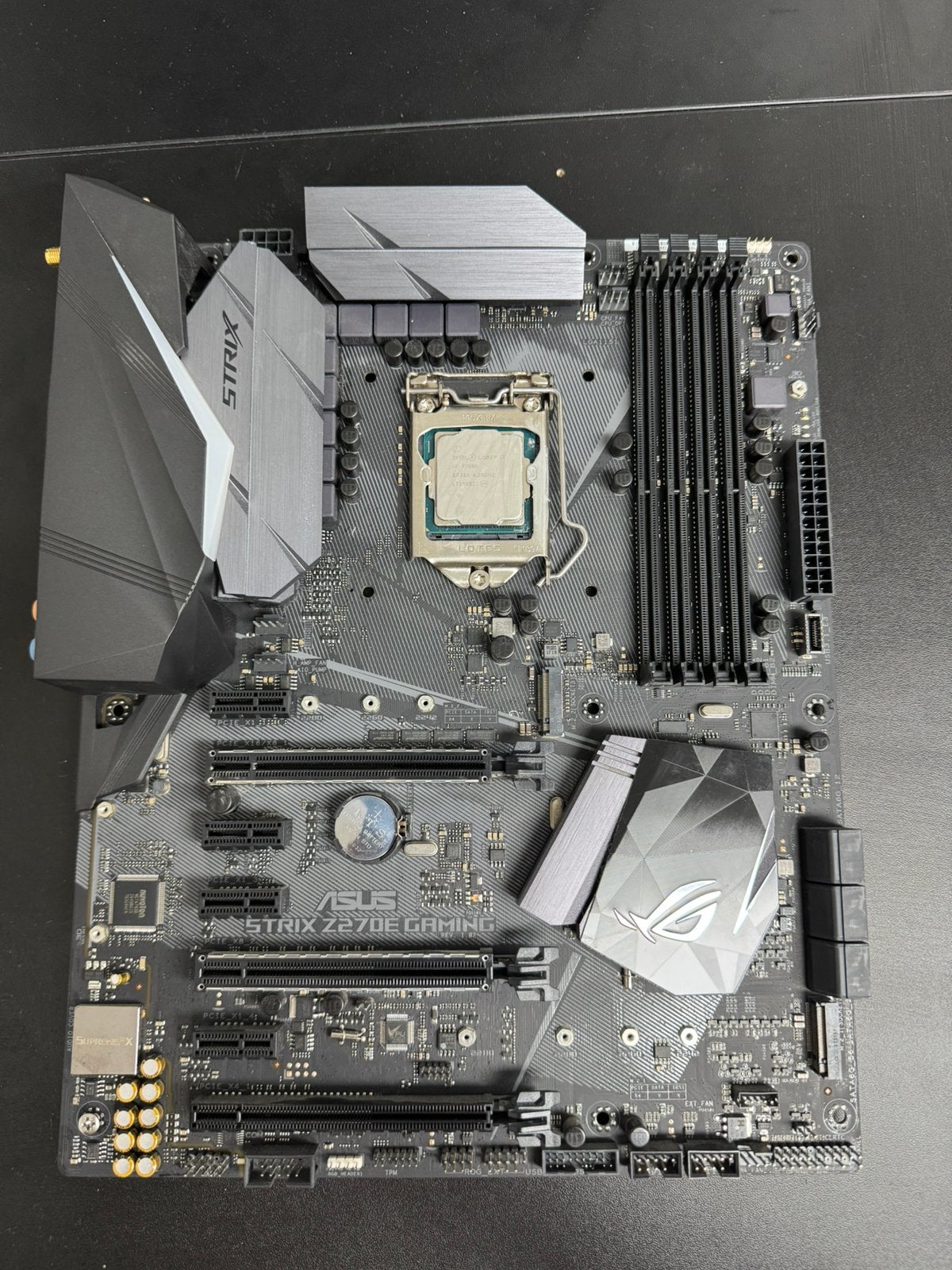 ASUS ROG Strix Z270E Gaming + i7-7700k-bundel, Ophalen of Verzenden, Gebruikt