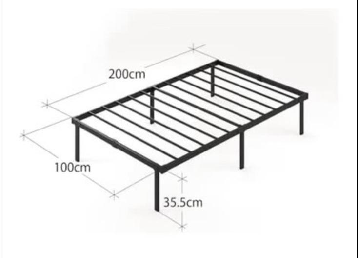 Lit  100x200   Semi-neuf - utilisé 3 mois, Maison & Meubles, Enlèvement, Comme neuf