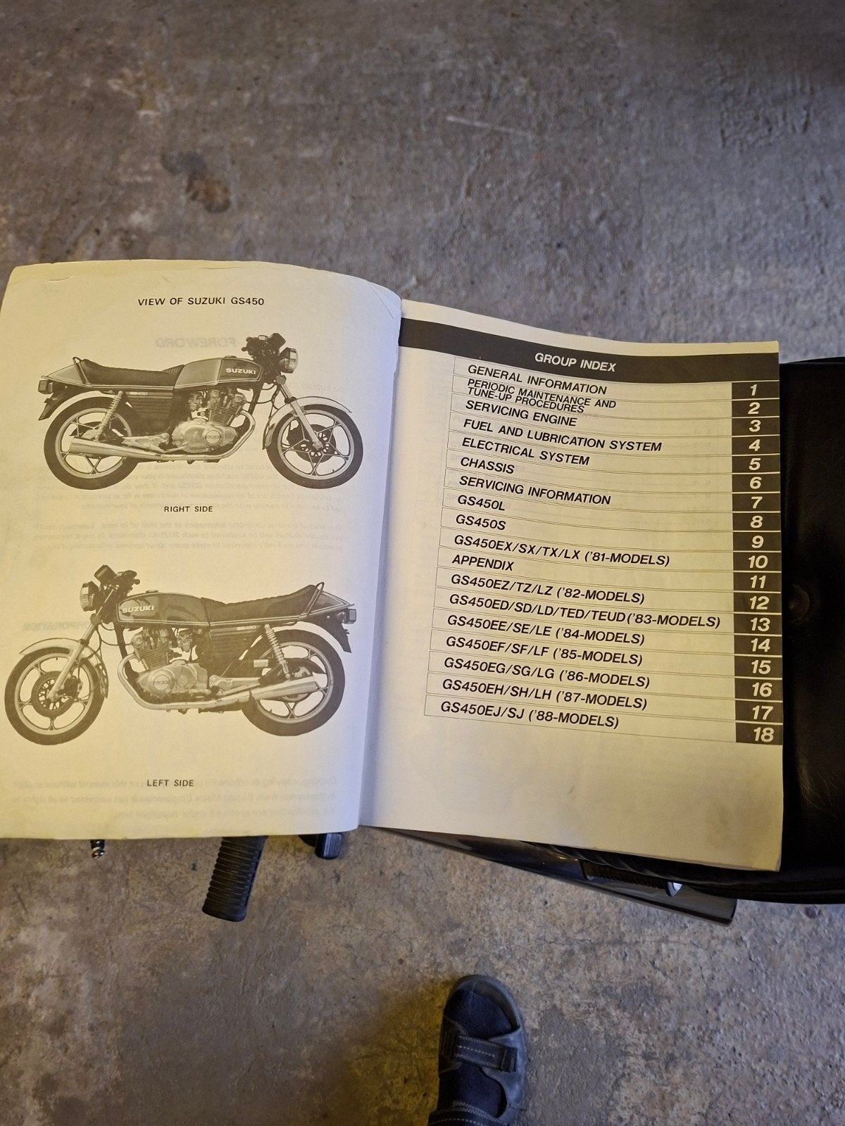 suzuki gs 450l, Motoren, Particulier
