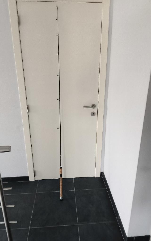 Rozenmeijer verticaal jigging 195 cm 16-22 gram, Watersport en Boten, Ophalen, Zo goed als nieuw, Werphengel