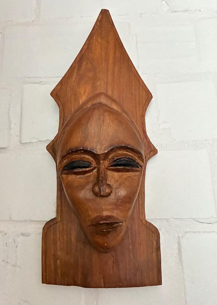 Afrikaans masker, Maison & Meubles, Enlèvement, Utilisé