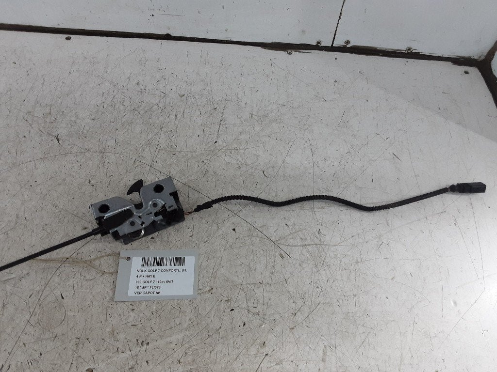 SERRURE CAPOT Volkswagen Golf VII (AUA) (5G1823509D), Volkswagen, Mevr. I. Hauben, Utilisé, Rue de l'Espoir 34 34
4030  GRIVEGNÉE, BE