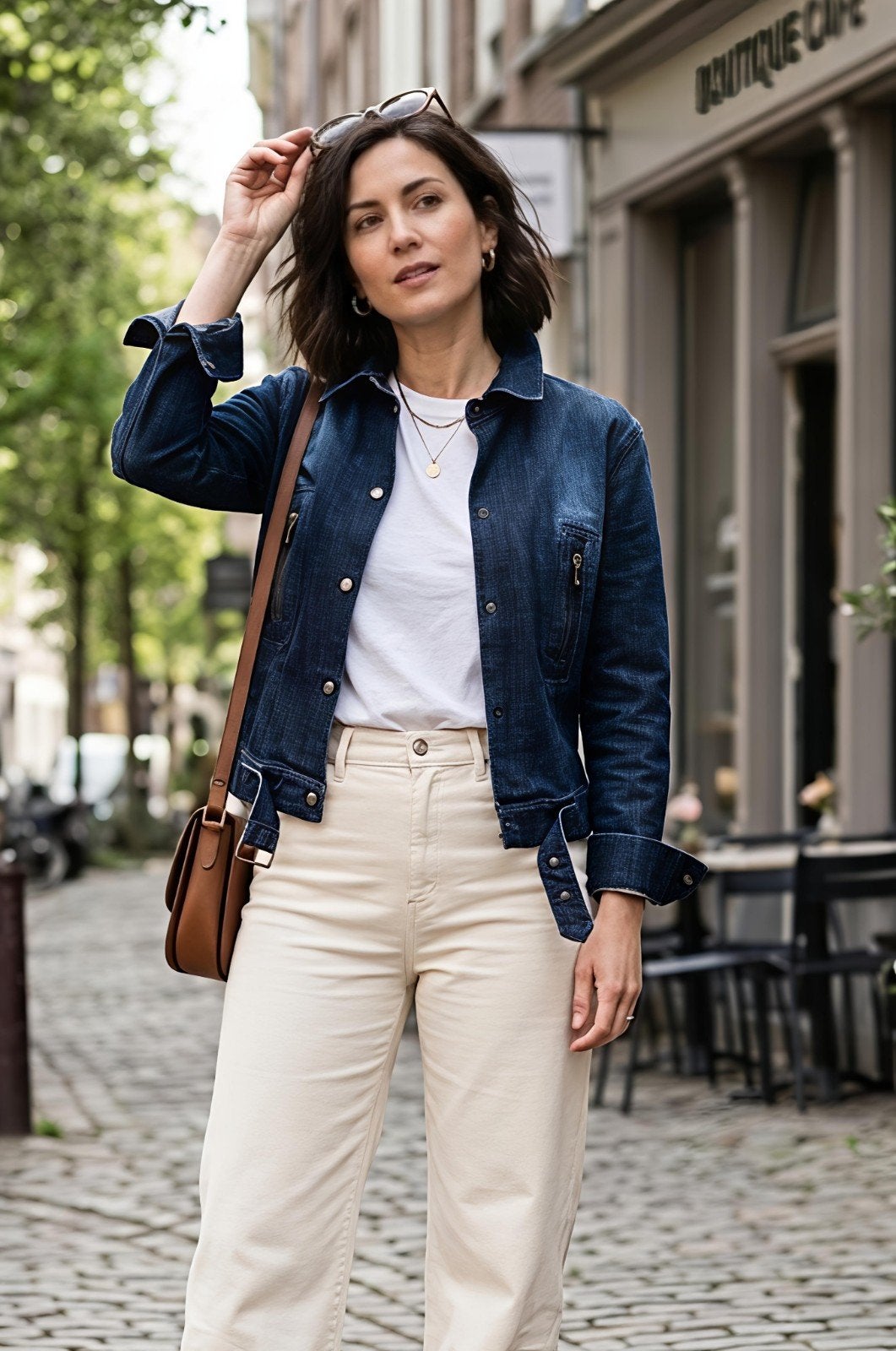 Nieuwe jeansjas van Patrizia Pepe, mt 38, Maat 38/40 (M), Blauw, Nieuw, Ophalen of Verzenden