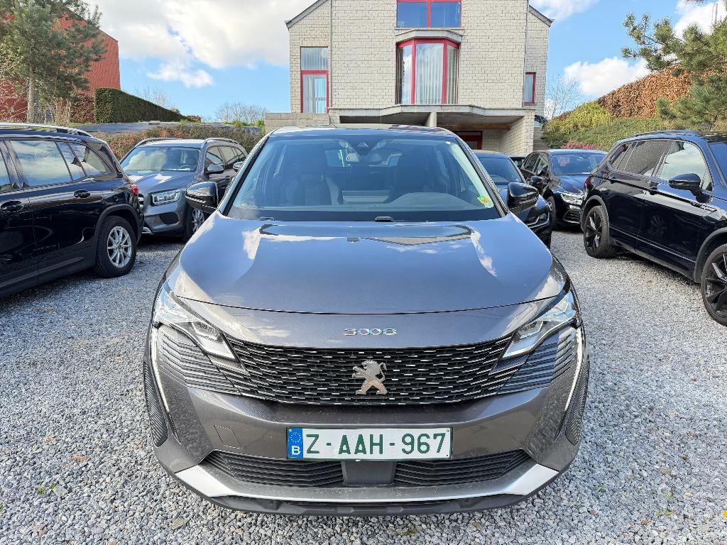 Peugeot 3008 1.5BlueHDI Camera AircoCarnet Attache GARANTIE, Testrit aan huis, 4 cilinders, Leder en Stof, https://public.car-pass.be/vhr/a2cf4376-f16c-4382-b0c9-f5a1a8963b9c?lang=fr