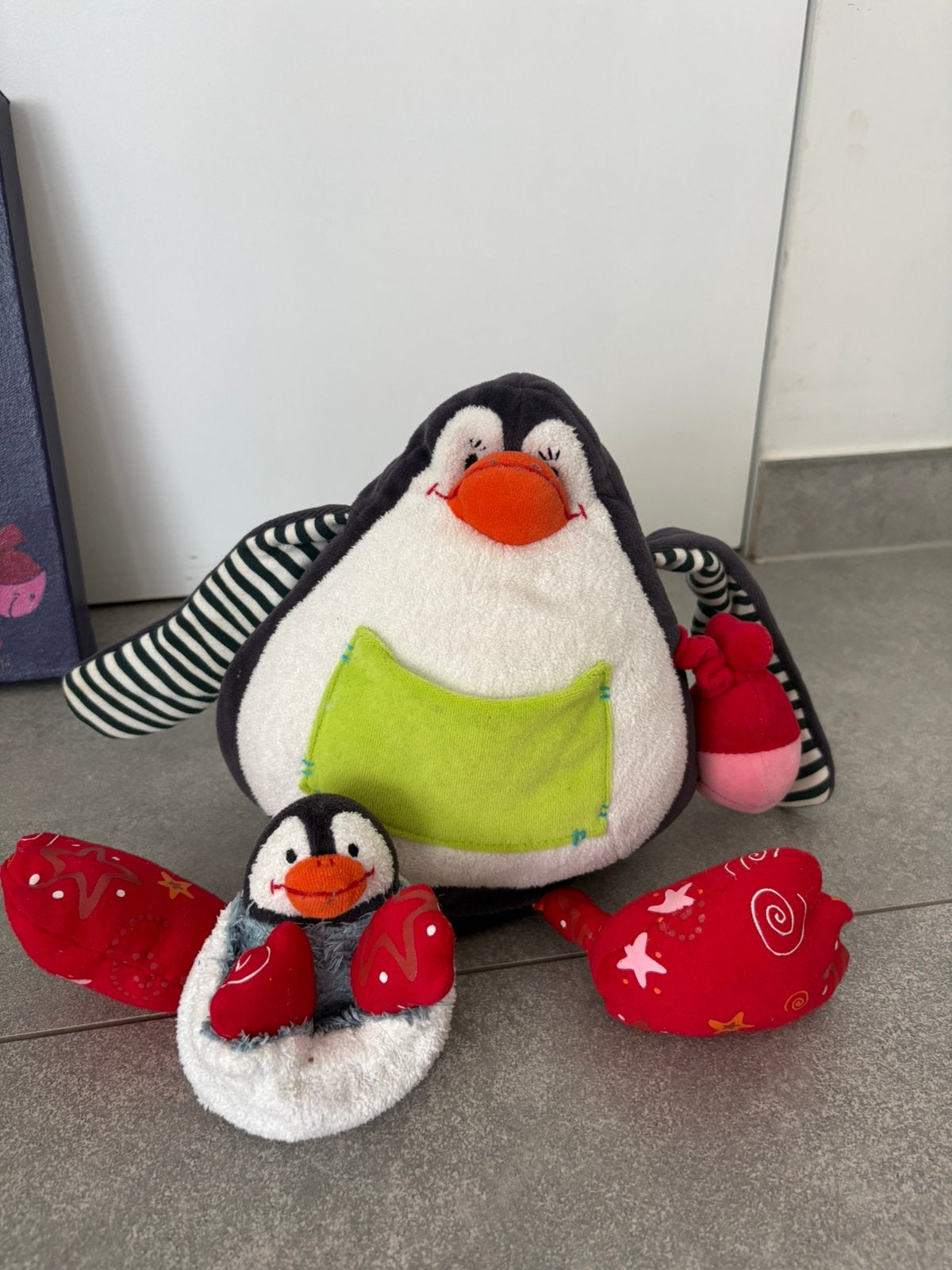 Lilliputiens knuffel pinguin (Anouk), Enlèvement, Comme neuf, Pingouin