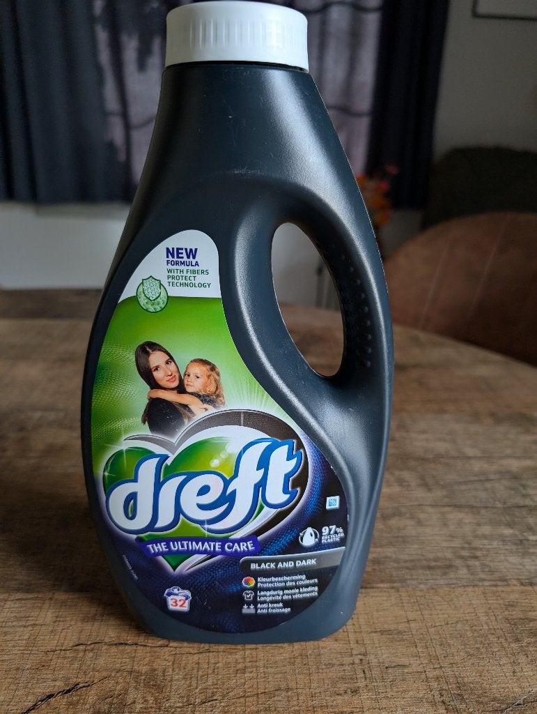 Partij van 20 Flessen Dreft Donkere Was Wasmiddel – NIEUW, Huis en Inrichting, Ophalen, Schoonmaakmiddel