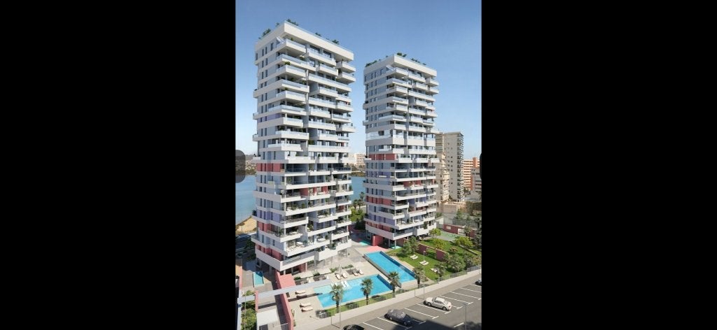 Prachtige luxe appartementen met zeezicht in calpe, Immo, Buitenland, Spanje, Appartement, Dorp