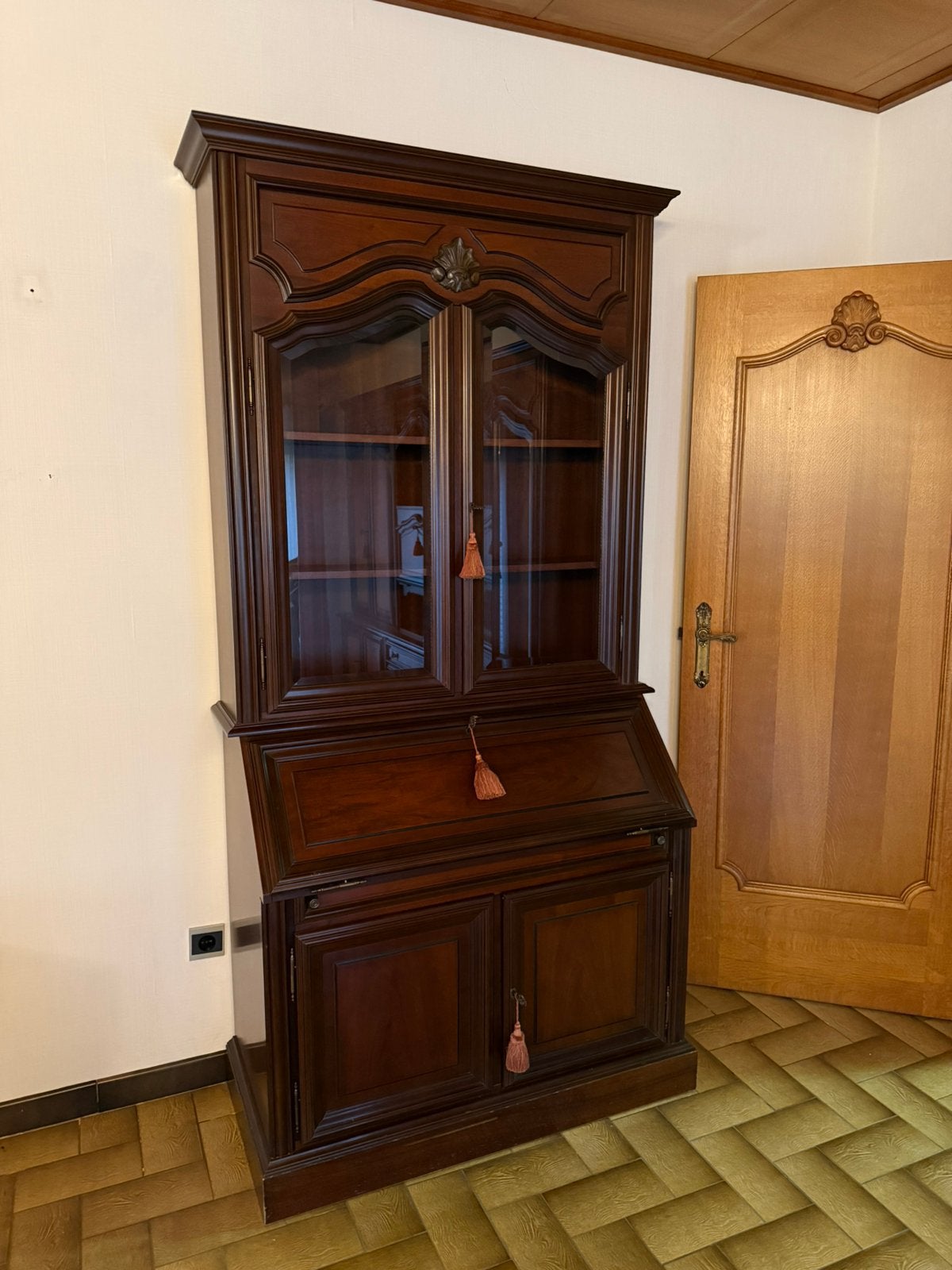 Antieke kast/bureau, Antiek en Kunst, Antiek | Meubels | Kasten, Ophalen