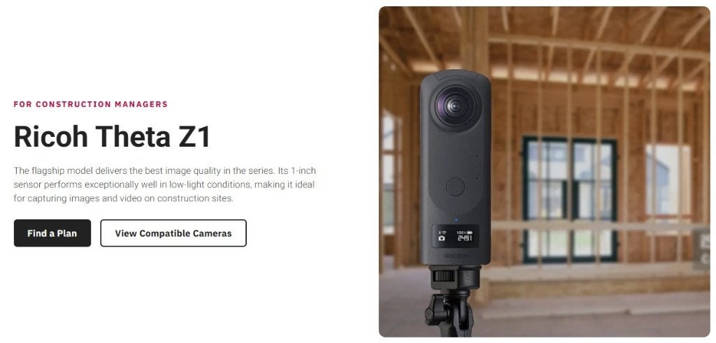 Ricoh Theta Z1 51GB 360 Camera + statief, TV, Hi-fi & Vidéo, Photo | Appareils professionnels, Autres marques, Appareil photo