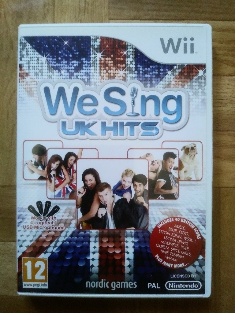 We Sing UK Hits, zang/karaoke spel voor de Wii, Muziek, Ophalen of Verzenden, Zo goed als nieuw, Eén computer