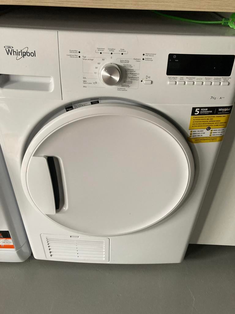 Condensatie droogkast whirpool HDLX 70414, Elektronische apparatuur, Droogkasten, Ophalen, Zo goed als nieuw