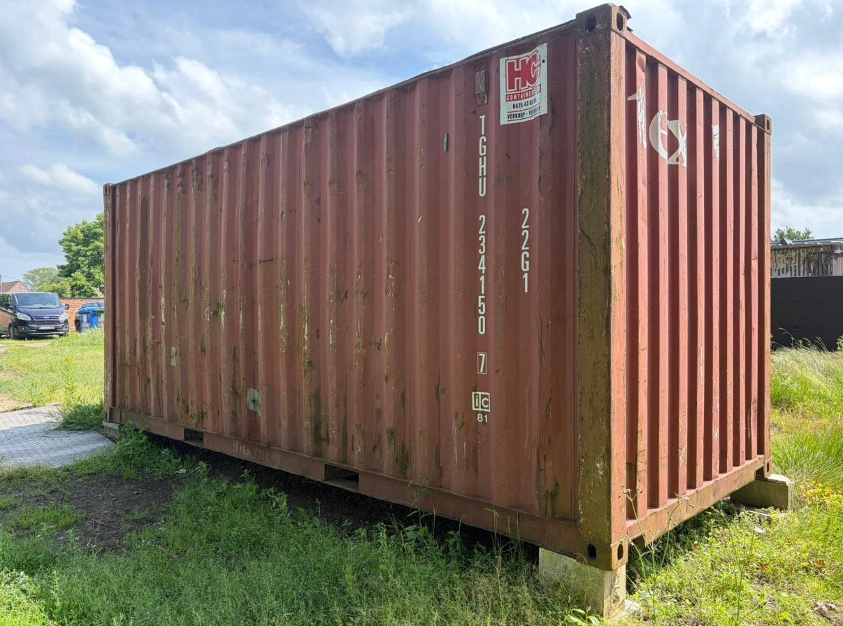 20ft.container, Enlèvement