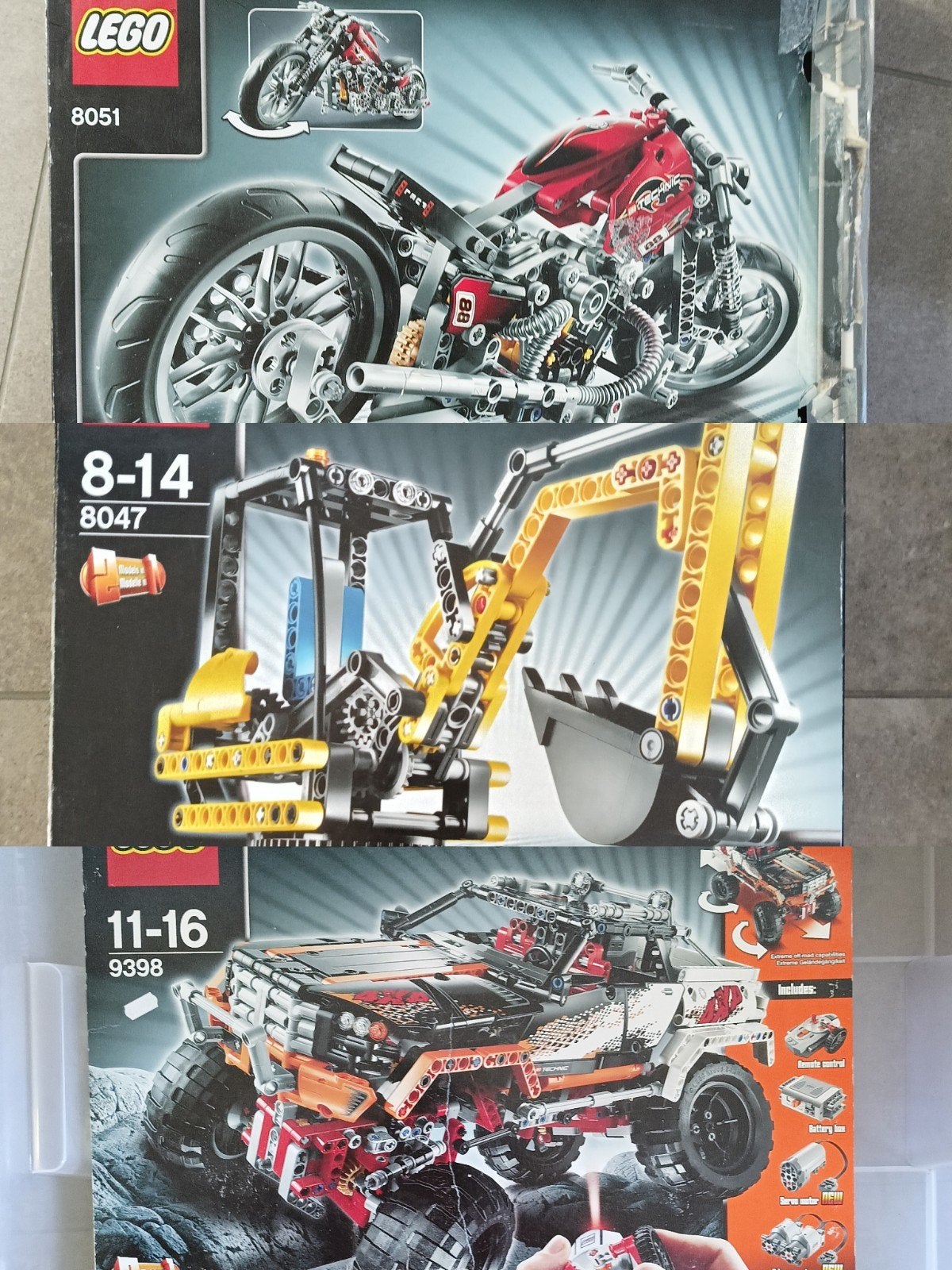 Lego Technic, Kinderen en Baby's, Speelgoed | Duplo en Lego, Ophalen, Lego, Zo goed als nieuw, Compleet