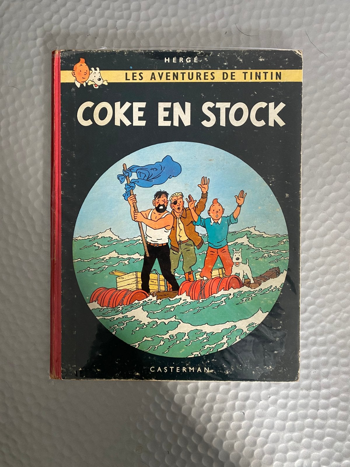 BD Tintin coke en stock, Livres, Une BD, Enlèvement ou Envoi, Utilisé