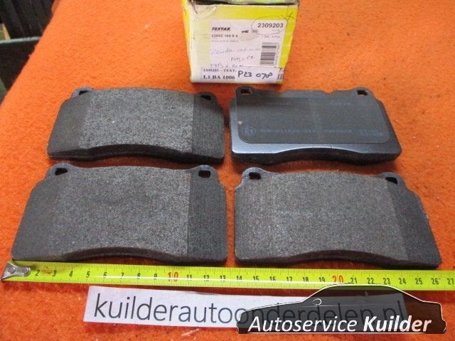 Remblokken  Voorzijde Textar Renault megane RS    Textar 230, Auto-onderdelen, -, Ophalen of Verzenden, -, -
