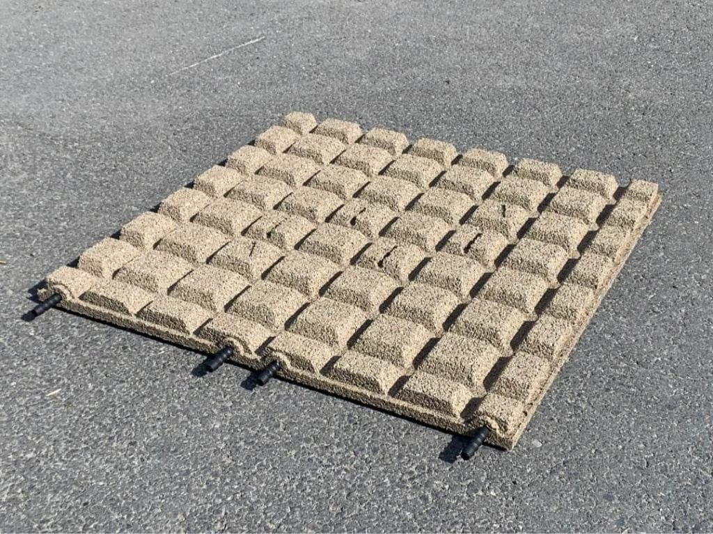 Dalles caoutchouc pour extérieur toiture, terrasse, balcon,., Overige materialen, Info@kriden.be, Belgique, Nieuw