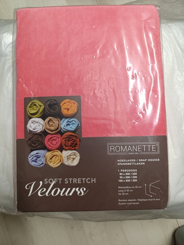 Drap housse Romanette  80/90/100 x 200/220cm 1 Personne, Maison & Meubles, Chambre à coucher | Linge de lit, Neuf, Drap-housse ou Taie d'oreiller